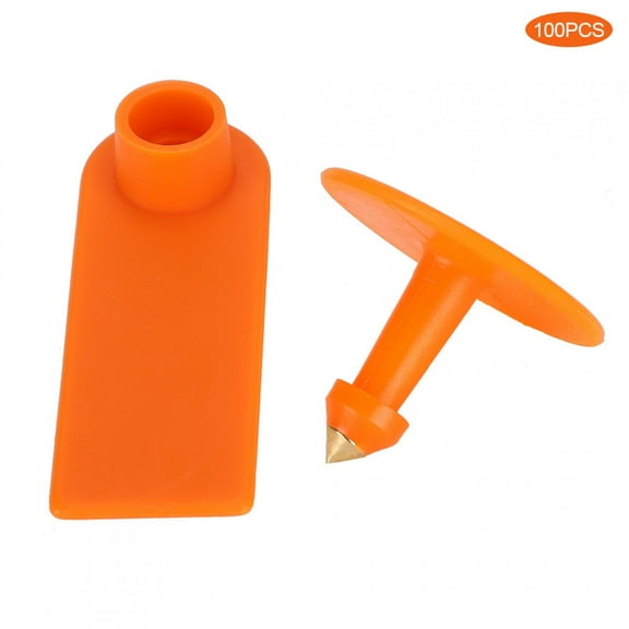 Tebru 100Pcs Ear Tag, Animals Identification Card, For Cattle Sheep