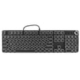 thumbnail image 1 of Tebru 104 Keys Retro Style Electroplated Keyboard Gaming Mechanical Keyboard with Lighting Effect,104 Keys Keyboard,Gaming Accessories, 1 of 8