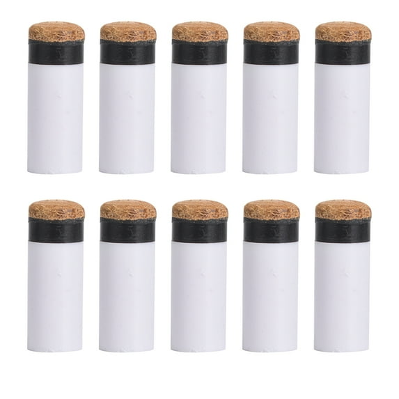 Tebru 10PCS Snooker Pool Pole Tip Billiard Rod Stick Replacement Part Repair Tool