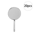 thumbnail image 1 of Tebru 20X  Mouth Glass Mirror Head Reflector Odontoscope #4 #5 Stainless Steel, 1 of 8