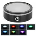 thumbnail image 1 of Tebru 3D Carving Base,LED Base Crystal Black Flat Touch Multi Mode Colorful White Light 3D Inner Carving  Base,3D Carving Base, 1 of 8