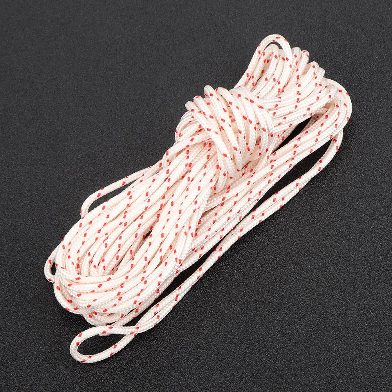 Trimmer Replacement Starter Rope Tebru 3mm Lawn Mower Starter Rope, 32.8ft Pull Cord Replacement for ...