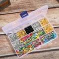 thumbnail image 1 of Tebru 500Pcs Assorted Safety Pins Colorful Safety Pins Small Safety Pins For Pinning, Fastening, Securing Clothing, Crafting And Household Use, 1 of 8