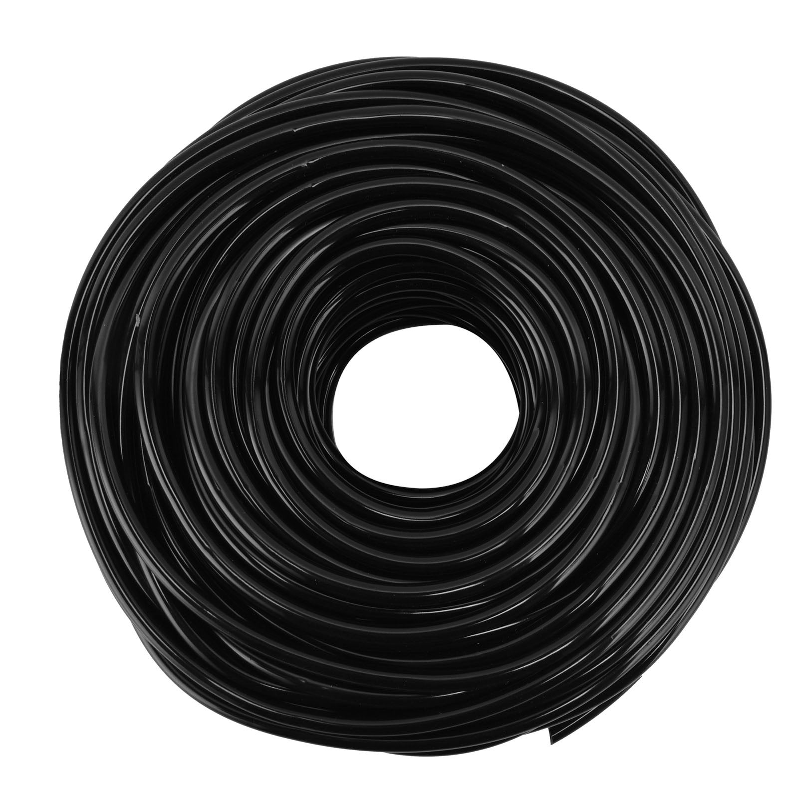 Tebru 50m / 164ft 4/7 Drip Irrigation Tubing Pipe Flexible Hose For