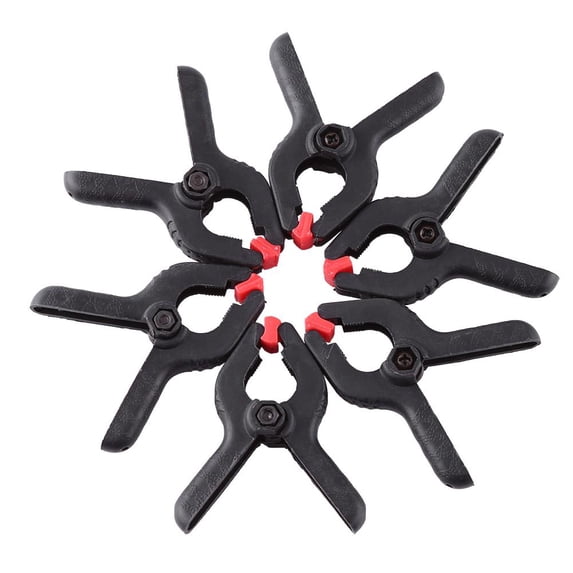 Tebru 6pcs Photo Studio Clips Spring Clamps for Photography Backdrop Background Stand Clips, Photography Clamps, Spring Clamps