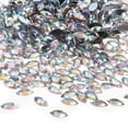 thumbnail image 1 of Tebru Acrylic Rhinestone,500pcs 7*15mm Crystal Rhinestones Acrylic Flat Back Horse Eye Shape Decor For Clothes Phone,Flat Back Bead, 1 of 3