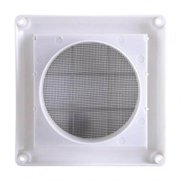 Tebru Air vent grill,1PC Plastic Air Vent Grille Cover 3 Flaps Wall Duct Ventilation Grill With Net New,Pastic air vent