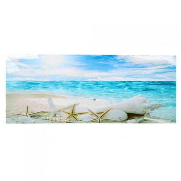 Tebru Aquarium Background Sticker, Sea Star Paintings Aquarium Decorative Sticker, For Fish Tank Aquaridum