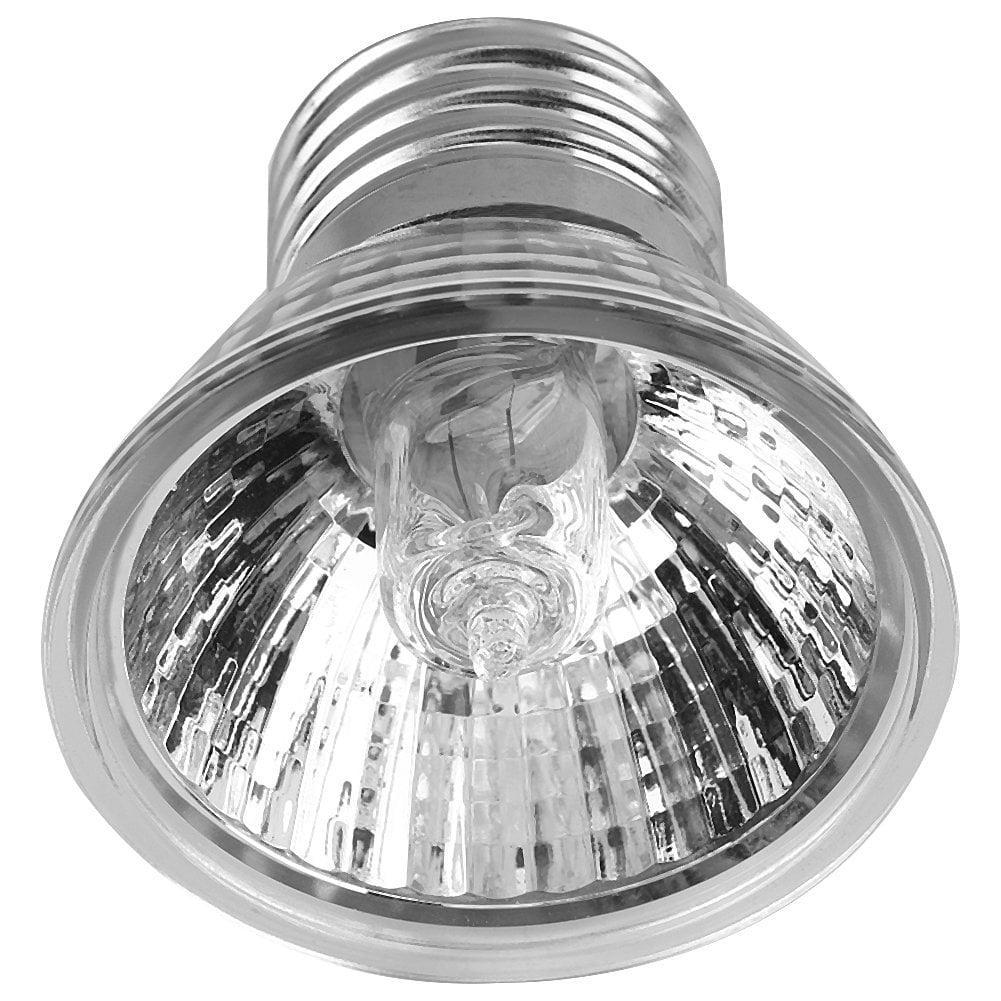 Tebru Aquarium Heating Light, 75W Heating Light Bulb Aquarium Lamp for Pet Reptile Turtles, Heating Light