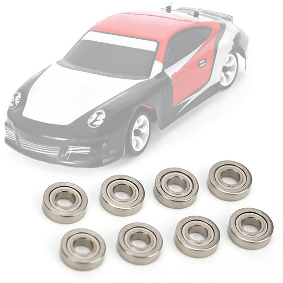 Tebru Bearing,RC Car Bearing,8pcs 3 x 7 x 2mm RC Car Bearing Upgrade Tool Fit for WLtoys 1/28 K969 K989 P929