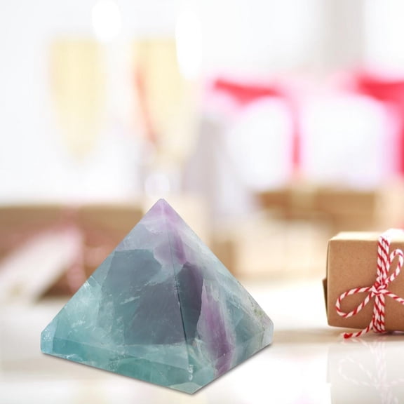 Tebru Collectibles,100% Natural Lapis Lazuli Stone Quartz Crystal Pyramid Healing Reiki Chakra Energy Tower Decor , Crafts