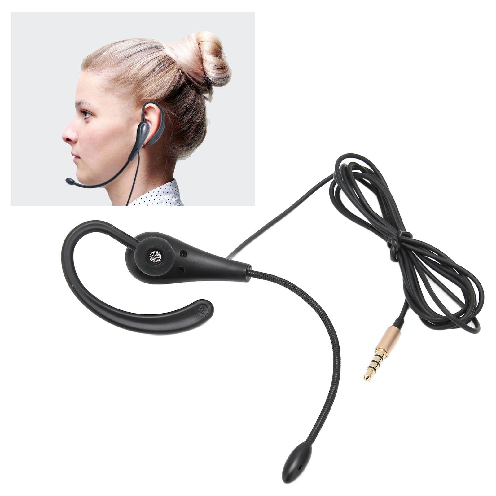 Tebru Customer Service Headphone Call Center Headset Call Center