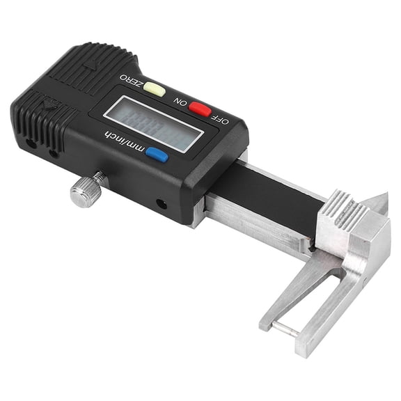 Tebru Digital Caliper Gauge, Digital Caliper Ruler, Digital Thickness Caliper, 0-25 Mm Measuring Range For Small Workpiece  Measurement