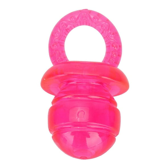 Tebru Dog Chew Toys , Pacifier Shaped Chew Toy, Tpr Dog For Dogs Training Having Fun