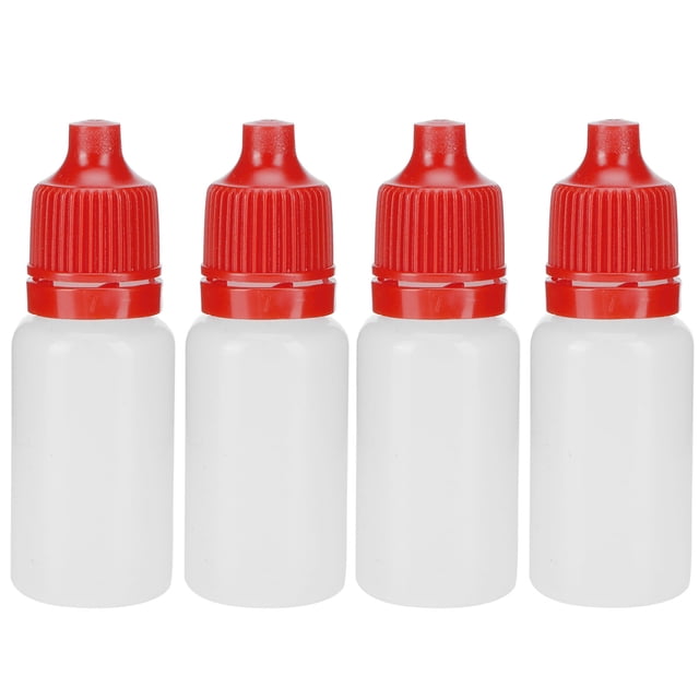Tebru Dropper Bottle Empty Eye Drops Container 50Pcs 5ml Empty Dropper ...