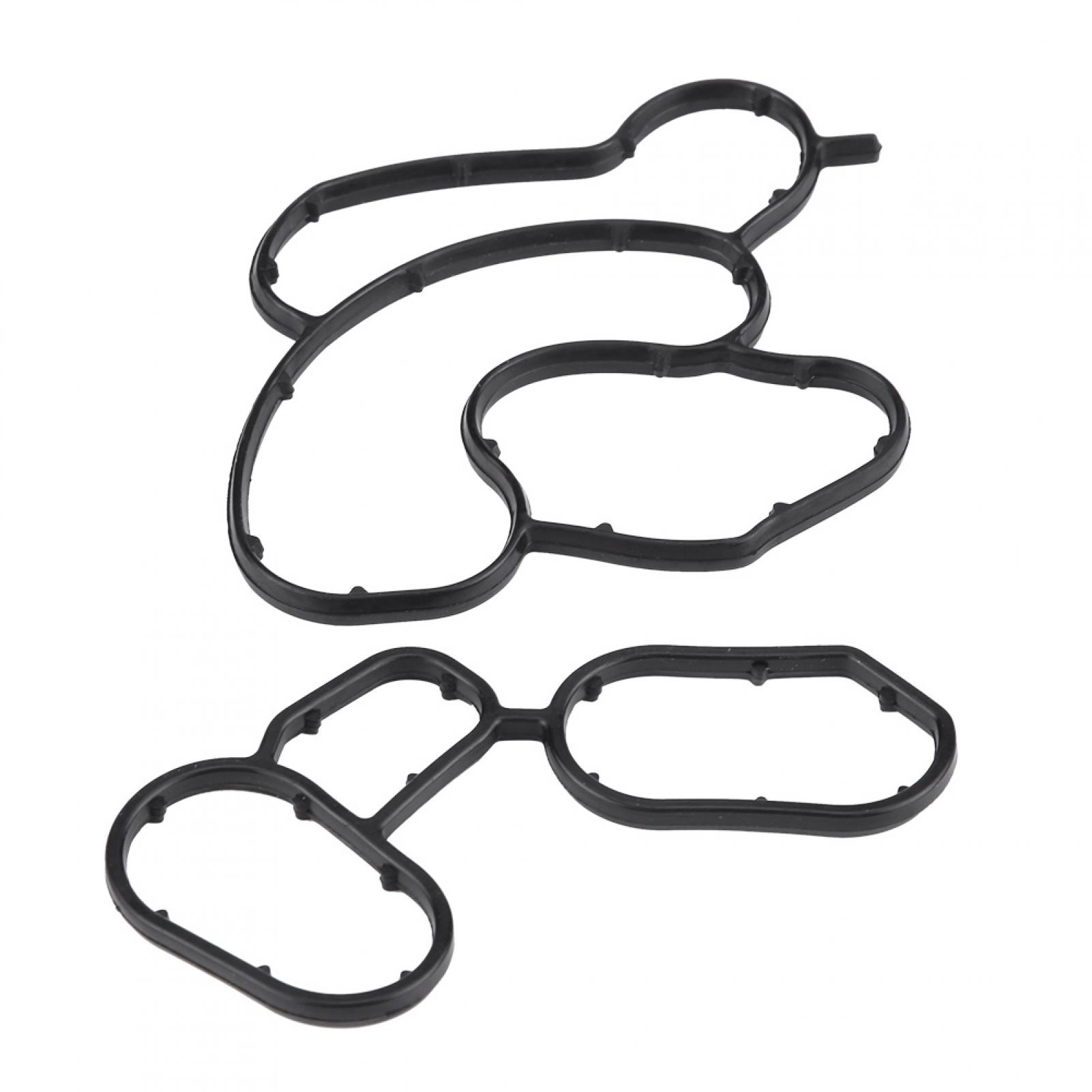 Tebru Engine Oil Cooler Seal,Engine Oil Filter Housing Seal Gasket Oil