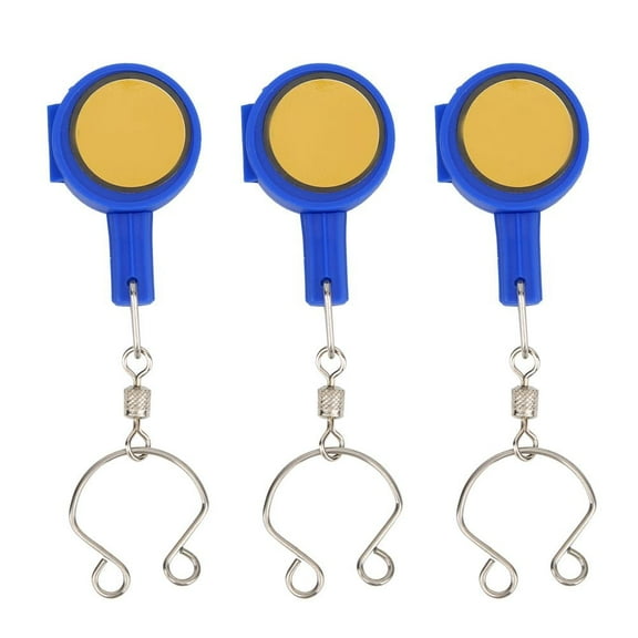 Tebru Fishing Knot Device, 3Pcs Fishing Quick Knot Tool Hooks Tying Multi Function Fishing Tackle Safety Device