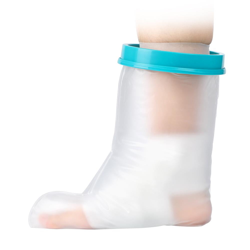 SUPERNIGHT Child Waterproof Half Leg Cast Cover - Reusable Watertight Protector For Teenager's Dressings, Injuries, Wound Burns - Anti-Slip Design - Kids Cast Bag | Buy Now With Express International Delivery - View #3