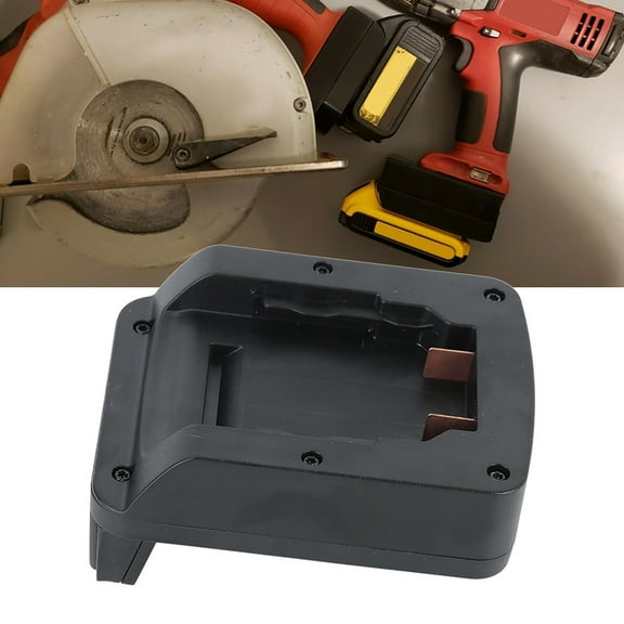 Tebru For 20V Lithium Battery to for Adapter Converter Tool Black,Battery Converter for ,Adapter for