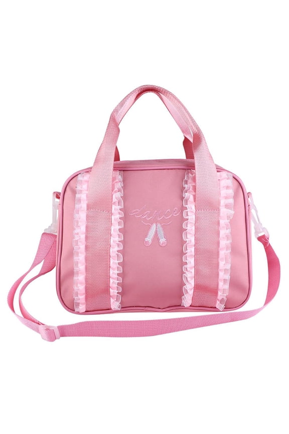 Girls Ballet Dance Bags Handbag Tote Duffel Swim Shoulder Bag Embroidered