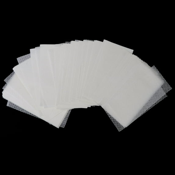 Tebru Hairdressing Perm Paper,500Pcs Professional Disposable Salon Crystal Hair Perm Paper Hair Curling Paper Hairdressing