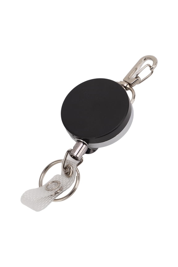 Heavy Duty Retractable Keychain,Pull Retractable Keychain,Stainless Steel Wire Rope Elastic Keychain Portable Metal Retractable Key Chain Anti Lost Keychain