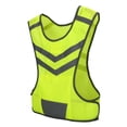 thumbnail image 1 of Tebru High Visibility Adjustable Reflective Safety Vest For Outdoor Sports Cycling Running Hiking,Fluorescent Vest,Reflective Safety Vest, 1 of 8