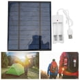 thumbnail image 1 of Tebru Hilitand Solar Panel,USB Port Solar Panel,2.5W 5V Portable Solar Panel Phone Battery Charger Portable Solar Cell With USB Port, 1 of 8