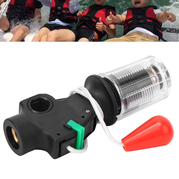 Tebru Inflatable Life Jackets Accessory,Plastic Automatic Inflator Device,Portable Automatic Inflator Device with Pills Accessories for Inflatable Life Jackets