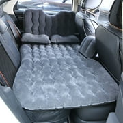 Tebru Inflatable Mattress Indoor Outdoor Camping Travel Car Back Seat Air Beds Cushion, Car Inflatable Bed Mattress