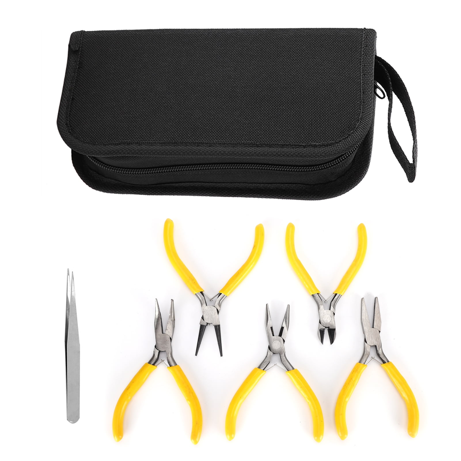 Tebru Jewellery Pliers, Jewellery Pliers Set, 5 Pieces Professional