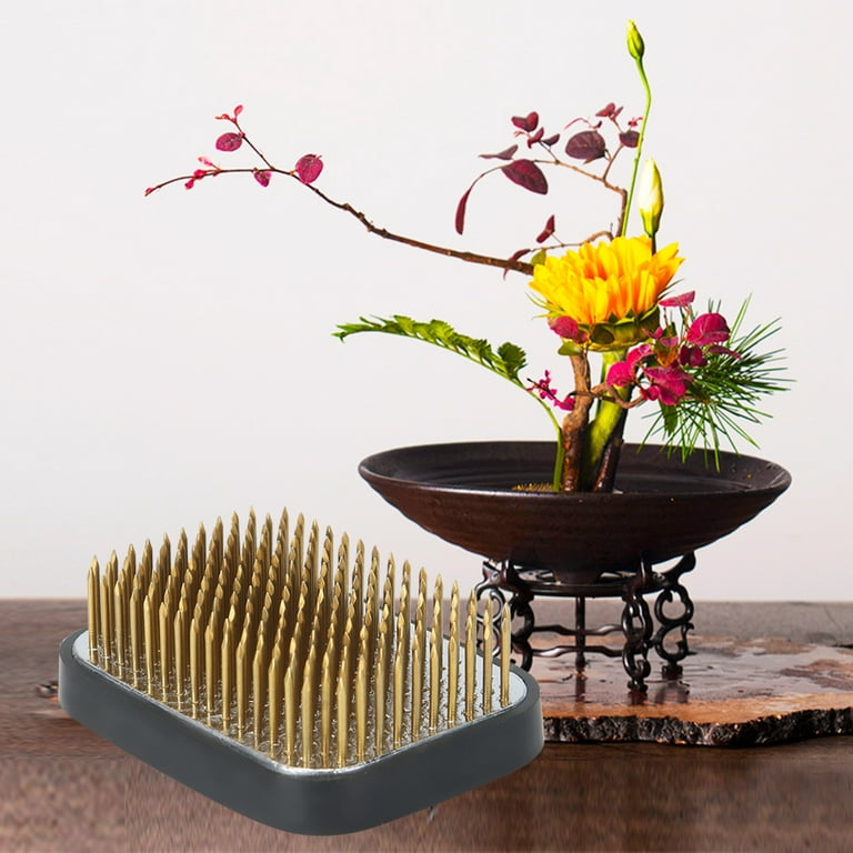 Tebru Kenzan,Flower Arranging Accessories,Dense Copper Needle