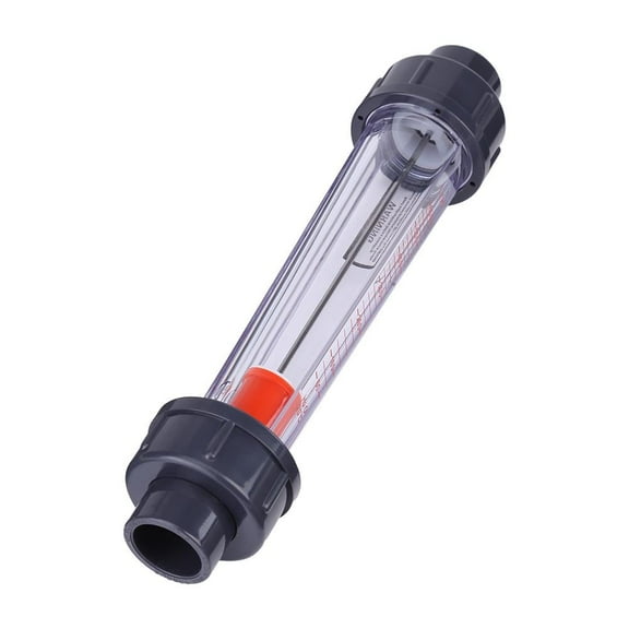 Tebru LZS-15  Meter,60-600L/H Plastic Tube Liquid Water Rotameter LZS-15  Meter, Water Rotameter