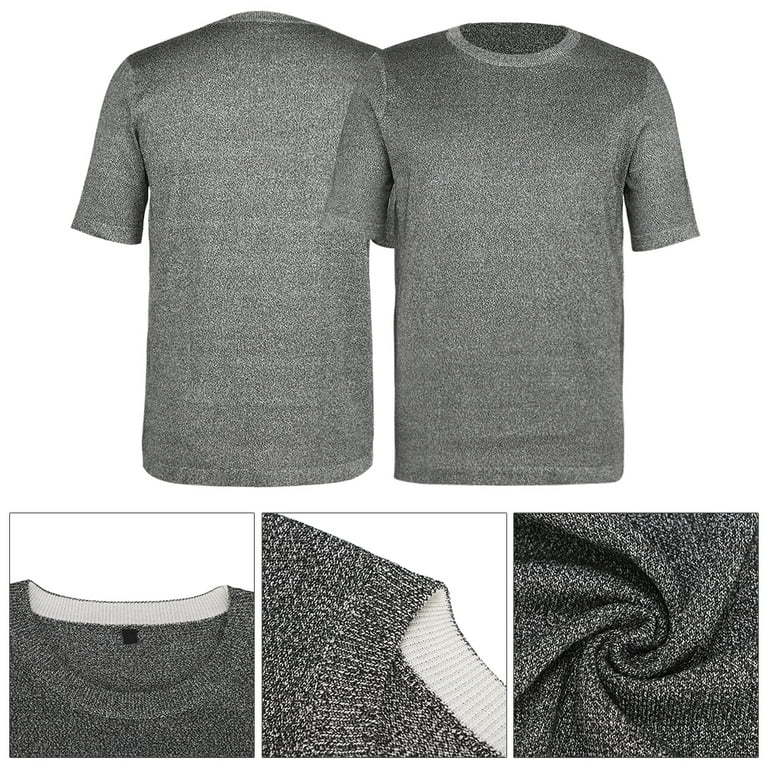Tebru Level 5 Anti-Slash Cut Resistant Shirt Safety T-Shirt Round