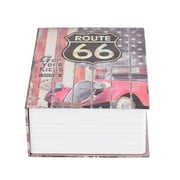 Tebru Lock box, Simulation Book Safe Box, Creative Book Safe Box Money Jewelry Collection Storage Case with Combination Lock