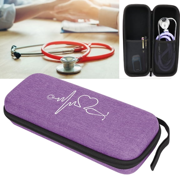 Tebru Medical Nurse Storage Bag Stethoscope Travel Carry Case Pouch For MR