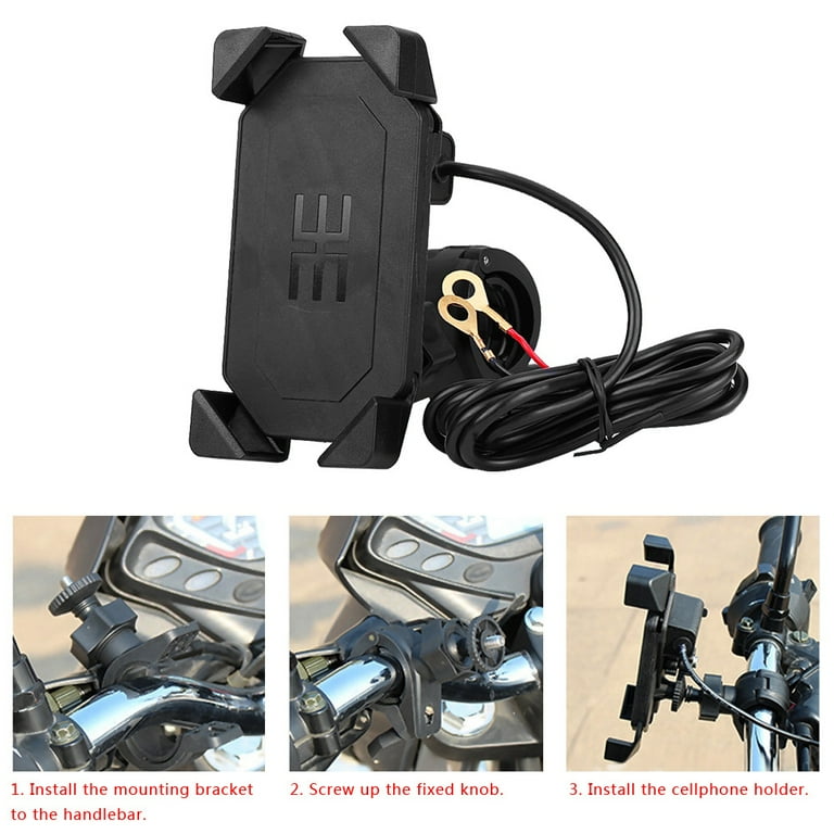 Motorcycle cell sale phone charger