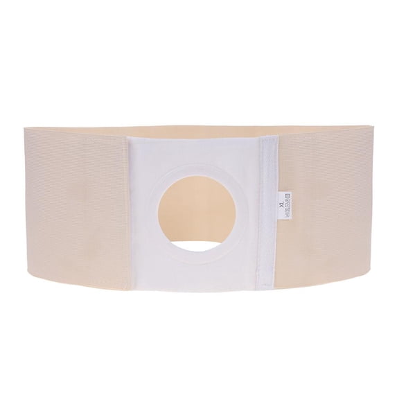 Tebru Ostomy Support Belt, Ostomy Belt, Medical Ostomy Belt Unisex Ostomy Hernia Support Belt Abdominal Binder Brace