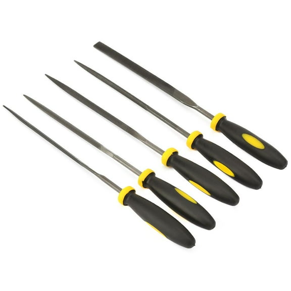Tebru Practical Popular Steel Rasp Wood File Sets Convenient Mini Assorted Flat File