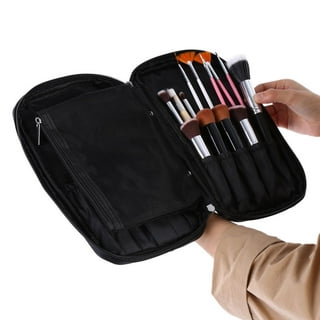 Cosmetic Case Makeup Brush Organizer Makeup Artist Case Functional Cosmetic  Bag Makeup Handbag for Travel & Home Gift 