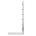 thumbnail image 1 of Tebru Protractor Angle Ruler Stainless Steel 90 Degree Right Angle Ruler Measurement Square Tool Metal Square Ruler, 1 of 9