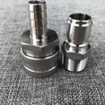 thumbnail image 1 of Tebru Quick Disconnect Set,Stainless Steel Homebrew Brewing Quick Disconnect Set 1/2 BSP Beer Fitting , Homebrew Disconnect, 1 of 7