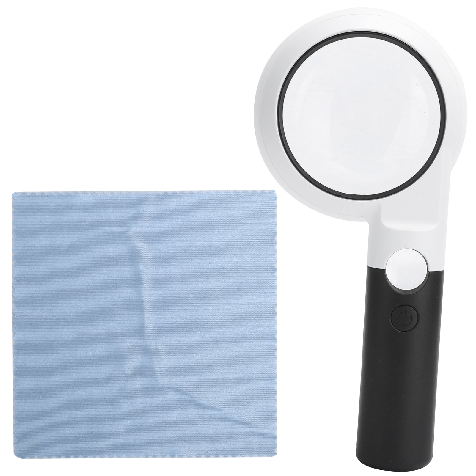 Large 6X Magnifying Glass for Reading with Hand Held, Orange 