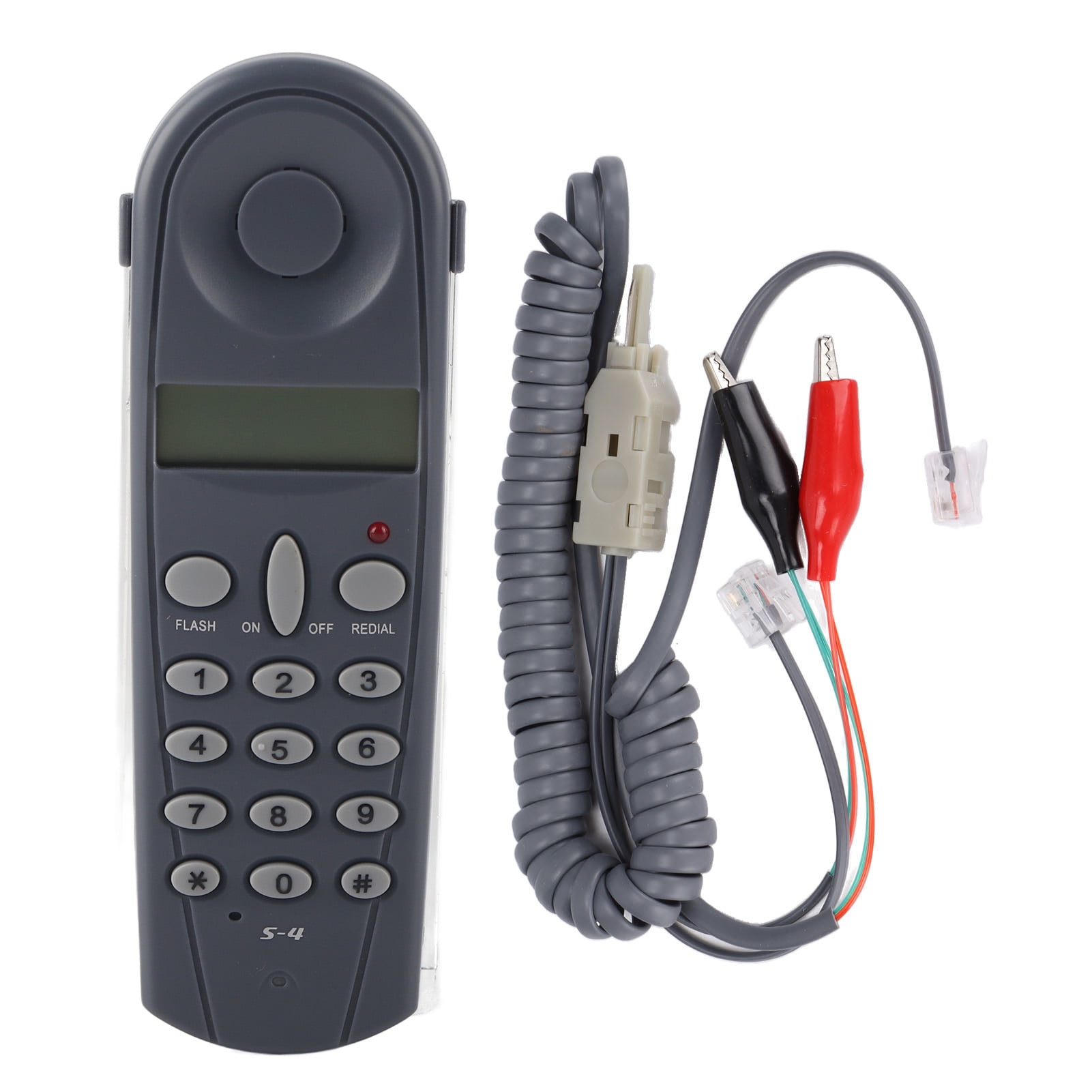 Tebru S 4 Dark Grey Telephone Line Tester Check Tool