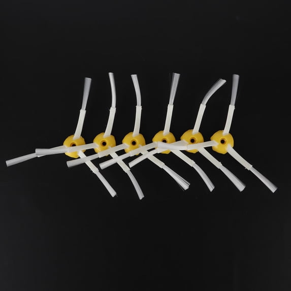 Tebru Side Brushes Replacement,Sweeping Robot Brushes,6Pcs Side Brushes Replacement Part Fit for 500/600/700 Series Vacuum Cleaner