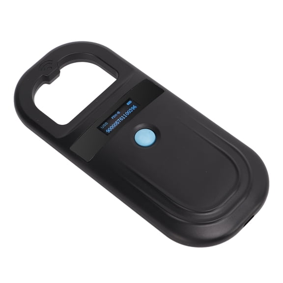 Tebru Smart Tag with USB Animal Handheld Reader, Black