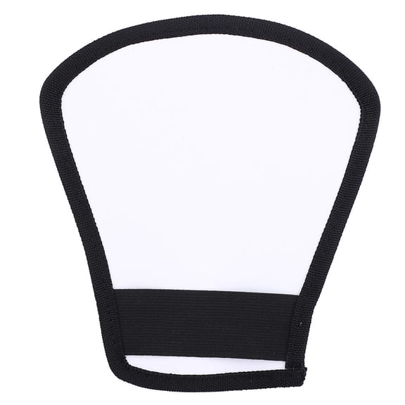 Tebru Reflector, Soft Reflector,Universal Soft Intense Light Flash Silver White Photography Reflector for SLR Camera