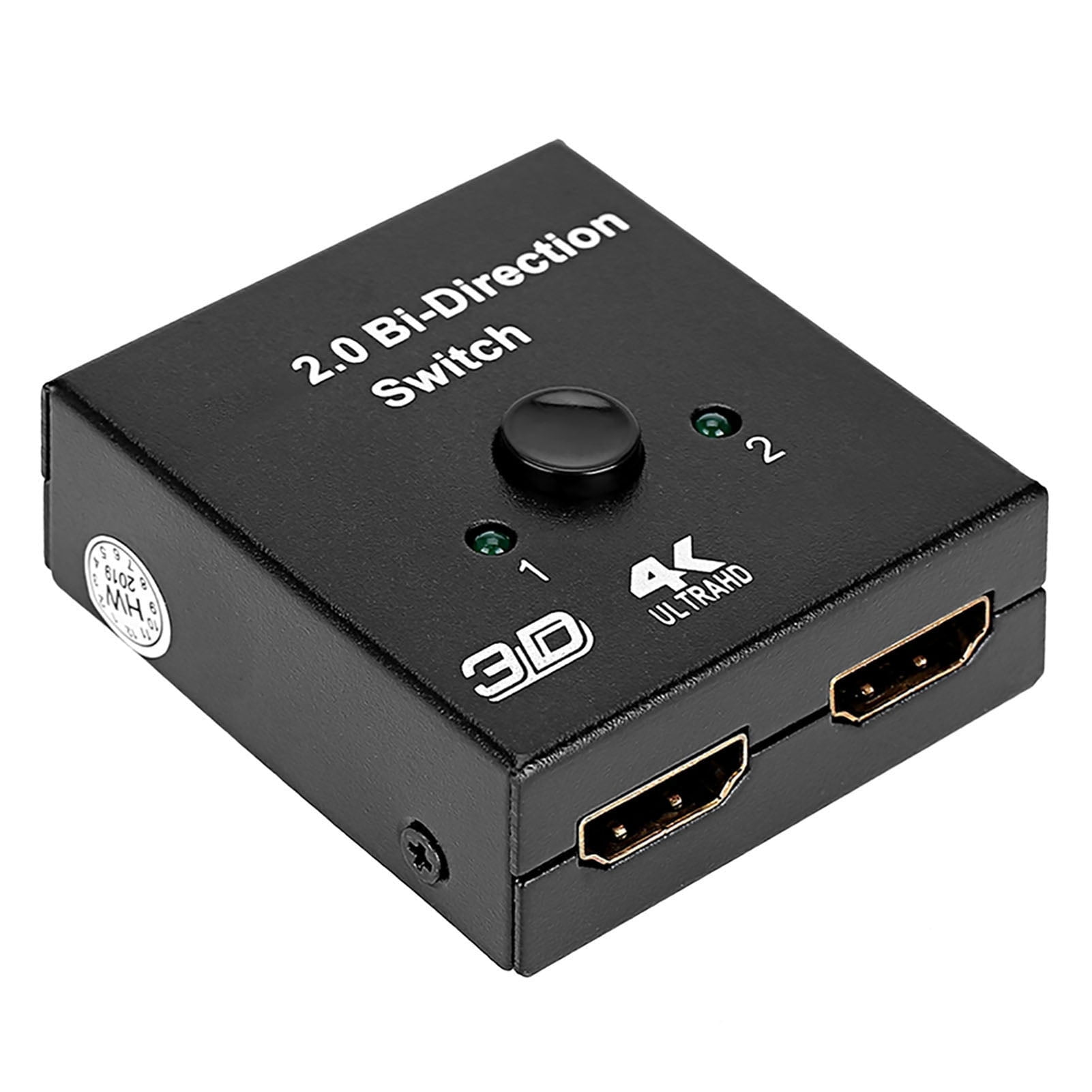 Splitter Input Tebru Splitter,2 Input to 1 Output Switch Splitter Two-way Switcher ...