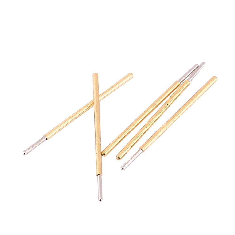 Tebru Spring Probe,100pcs P50-J1 Dia 0.68mm Length 16mm Spring Test ...
