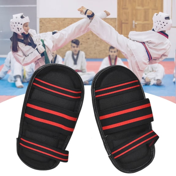 Tebru Taekwondo Sparring Boxing Half Toe Foot Guard Training MMA Muay Protector Cover